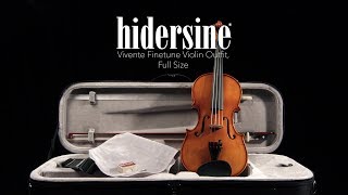 Hidersine Vivente Finetune Violin Outfit, Full Size | Gear4music demo