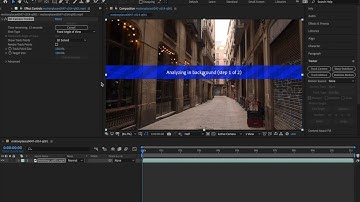 Camera Tracking Part 1 After Effects Tutorial