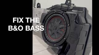 Download lagu Ford Bronco B&O Subwoofer Upgrade | Kicker 8” in the Factory Box