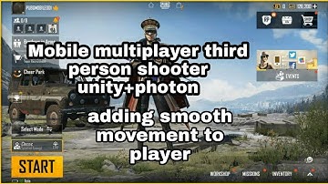 (2021) Multiplayer TPS Mobile in Unity#7:adding linear interpolation for smoothing  #unity #photon