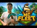MAKING MY FOATING ISLAND ON MCFLEET SMP | MC FLEET SMP | PIGE IS LIVE | @PanduPlays25