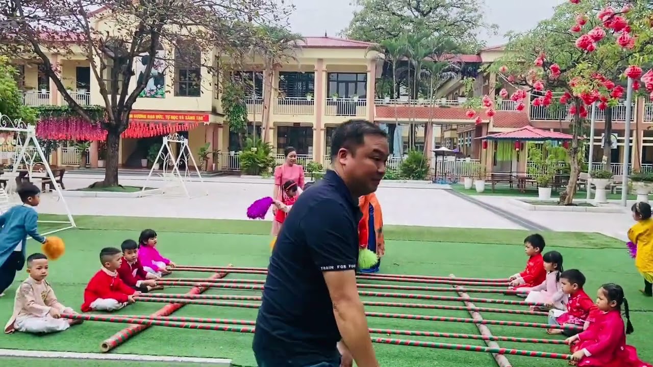 Trò chơi dân gian Nhảy sạp|MNHH|Hạnh mầm non#mamnon #music #happy #nhảyđẹp 