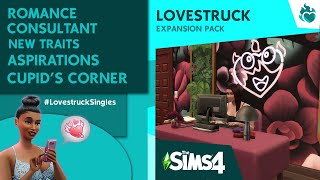 The Sims 4 Lovestruck Expansion pack | CAS | Making a Romance Consultant | #LovestruckSingles