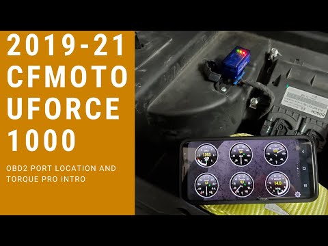 2019-21 CFMOTO UForce1000 OBD2 Connection