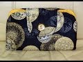 Carteira de tecido Liz. DIY. Fabric clutch. Make a fabric clutch. Fabric clutch video tutorial