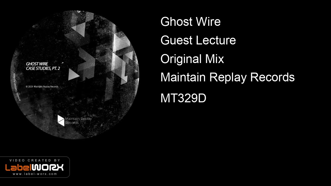 Watch Ghost Wire - Guest Lecture (Original Mix) on YouTube Watch Ghost Wire - Guest Lecture (Original Mix) on YouTube