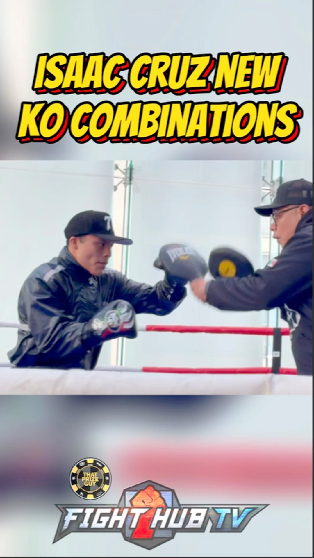 Isaac Cruz REVEALS NEW KO combinations at open workout!