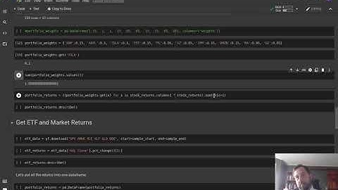 Python in Finance: Portfolio Performance Measures (Bonus)