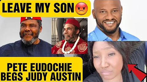 LEAVE MY SON ALONE😡 YUL EUDOCHIE FATHER BEGS JUDY AUSTIN TO LEAVE HIS SON AS HE ENJOYS IN LAGOS