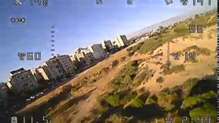 FPV Transmitter + DVR first test on Wing Wing Z84
