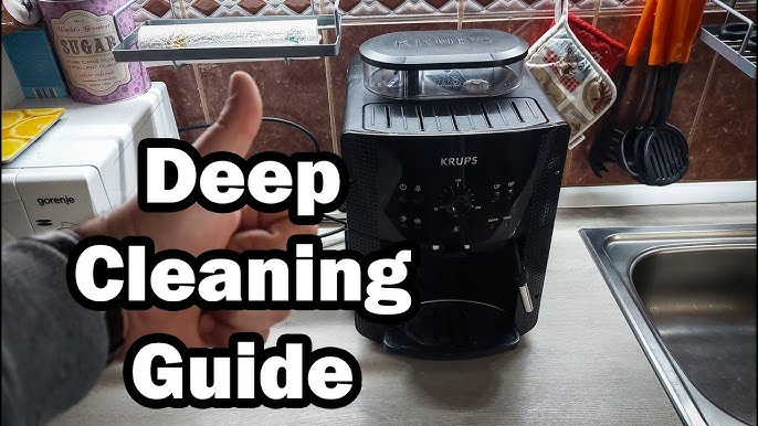 How to clean the coffee system of your coffee machine Essential - KRUPS 