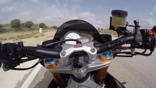 Aprilia Tuono 1100 Factory Autodromo Racalmuto onboard GOPRO