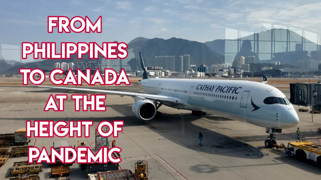 my trip from philippines to canada barren airport YouTube
