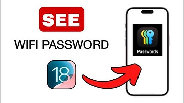 How To See WIFI Password On iPhone (iOS 18)