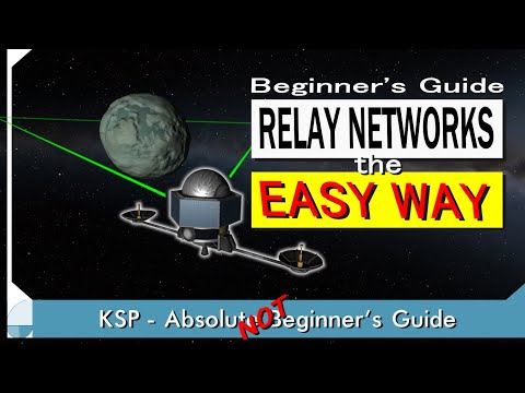 Relay Networks - The EASY Way | KSP Beginner's Guide