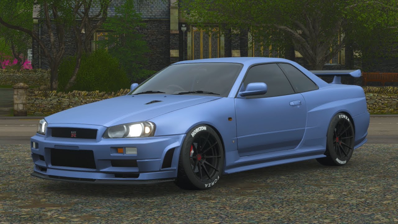 Nissan Skyline Gtr R34 Forza Horizon 4 Forza Horizon 4 - 2002 Nissan Skyline R34 GTR Drift Build - Fast and
