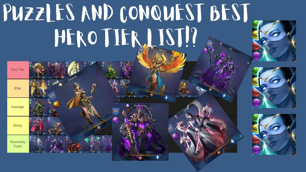 Tier List ᐉ Puzzles and Conquest