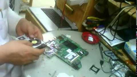 HP DV2000 Video Card Repair part 2.mpg