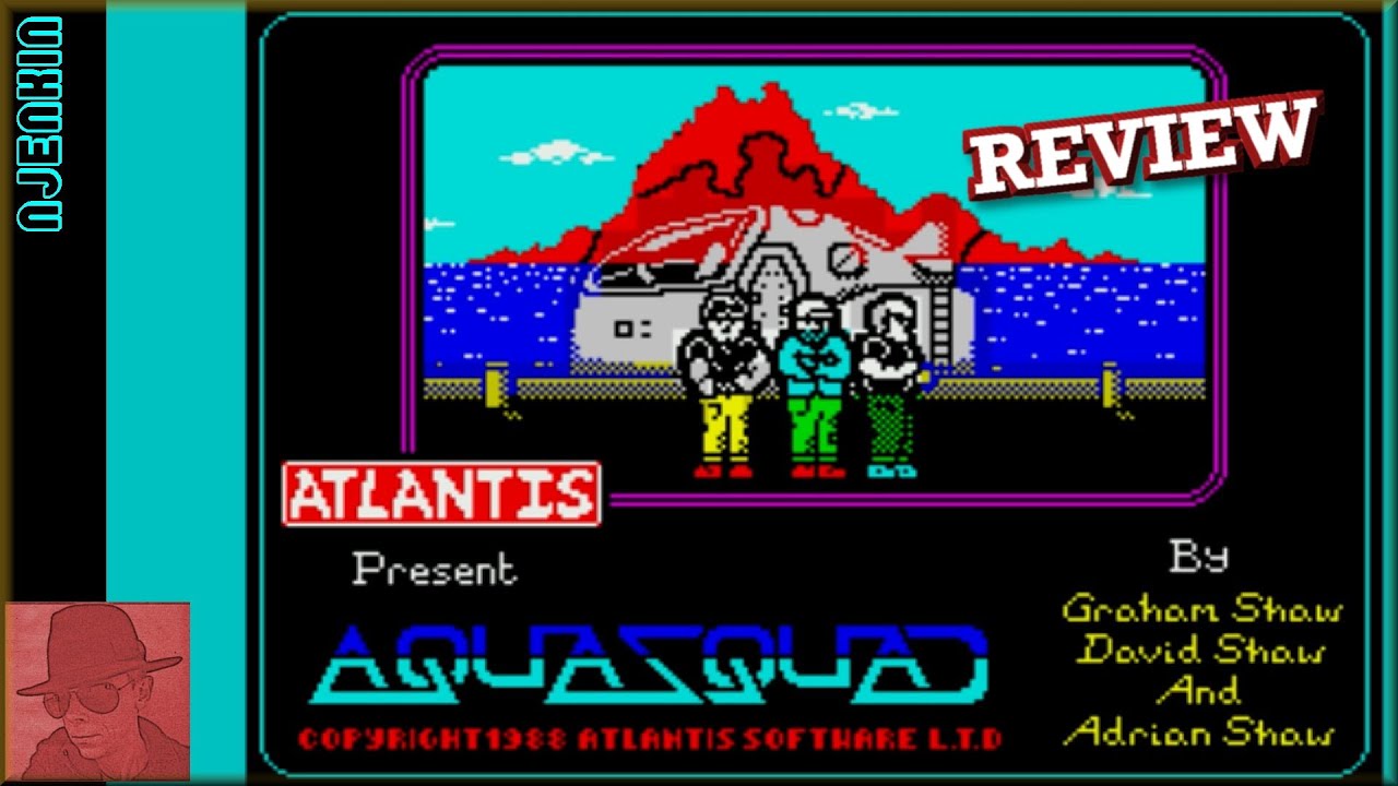 Aquasquad - on the ZX Spectrum 48K !! with Commentary - YouTube