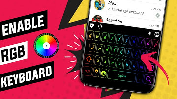 Enable RGB Keyboard On Any Android | Lightning Keyboard On Mobile | Change Keyboard Style In Android