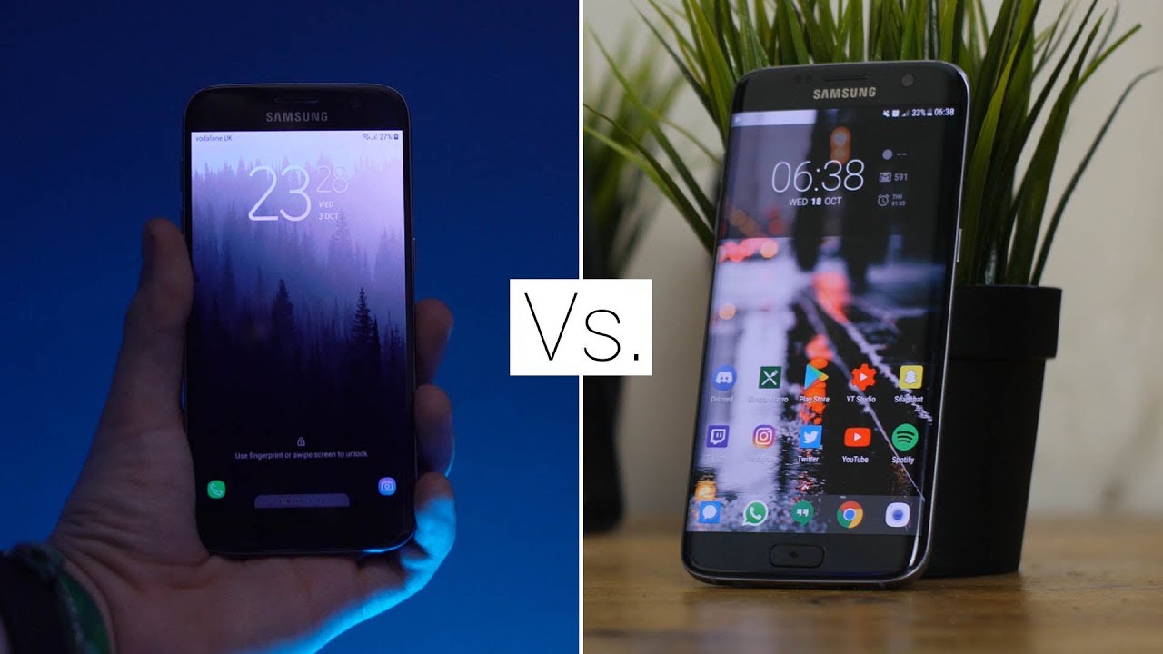 Galaxy S7 Vs. S7 Edge In 2018! YouTube