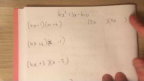 Higher maths polynomials lesson 1 - a hard factorisation example