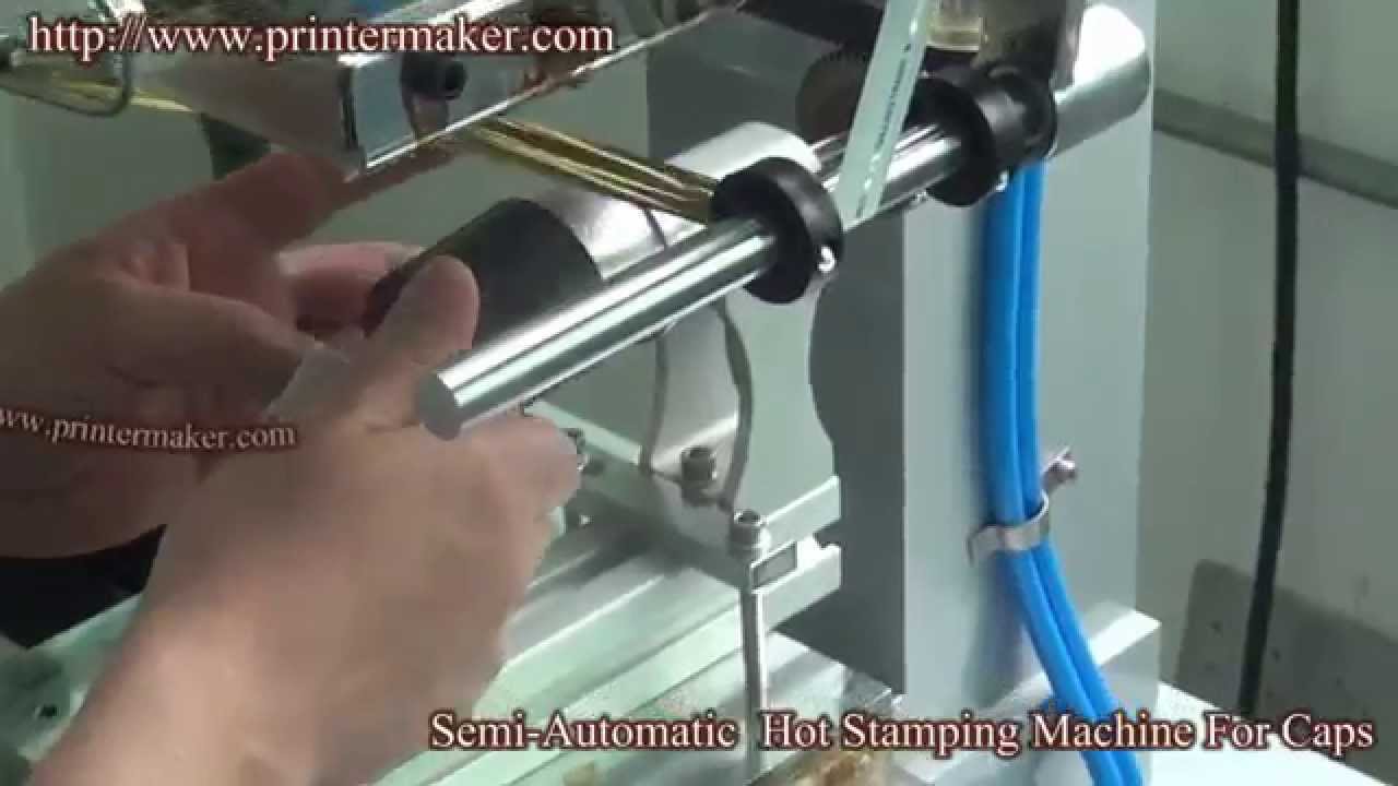 Semi-Automatic Hot Stamping Machine,Hot Foil Stamping Caps