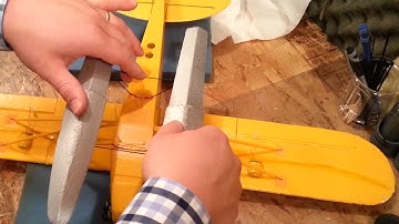 E-flite - J-3 Cub UMX - Float Install and Gear Removal