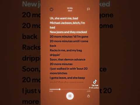 She Want Me Bad 20 Mins Tt Lyrics Youtube Youtubeshorts Lyrics Rics 