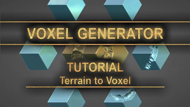 Voxel Generator Tutorial: How to use Terrain to Voxel converter