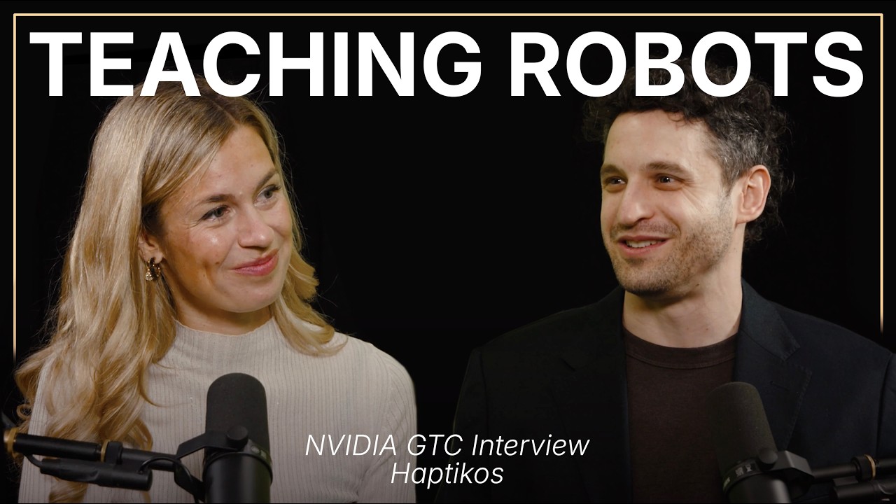 This Glove Is Teaching Humanoid Robots to Feel | NVIDIA GTC Interviews: Tech CEOs Around The World
