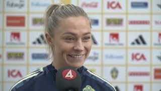 Fridolina Rolfö on Alexia Putella's return, Aitana Bonmatí & Barcelona in Champions League semifinal