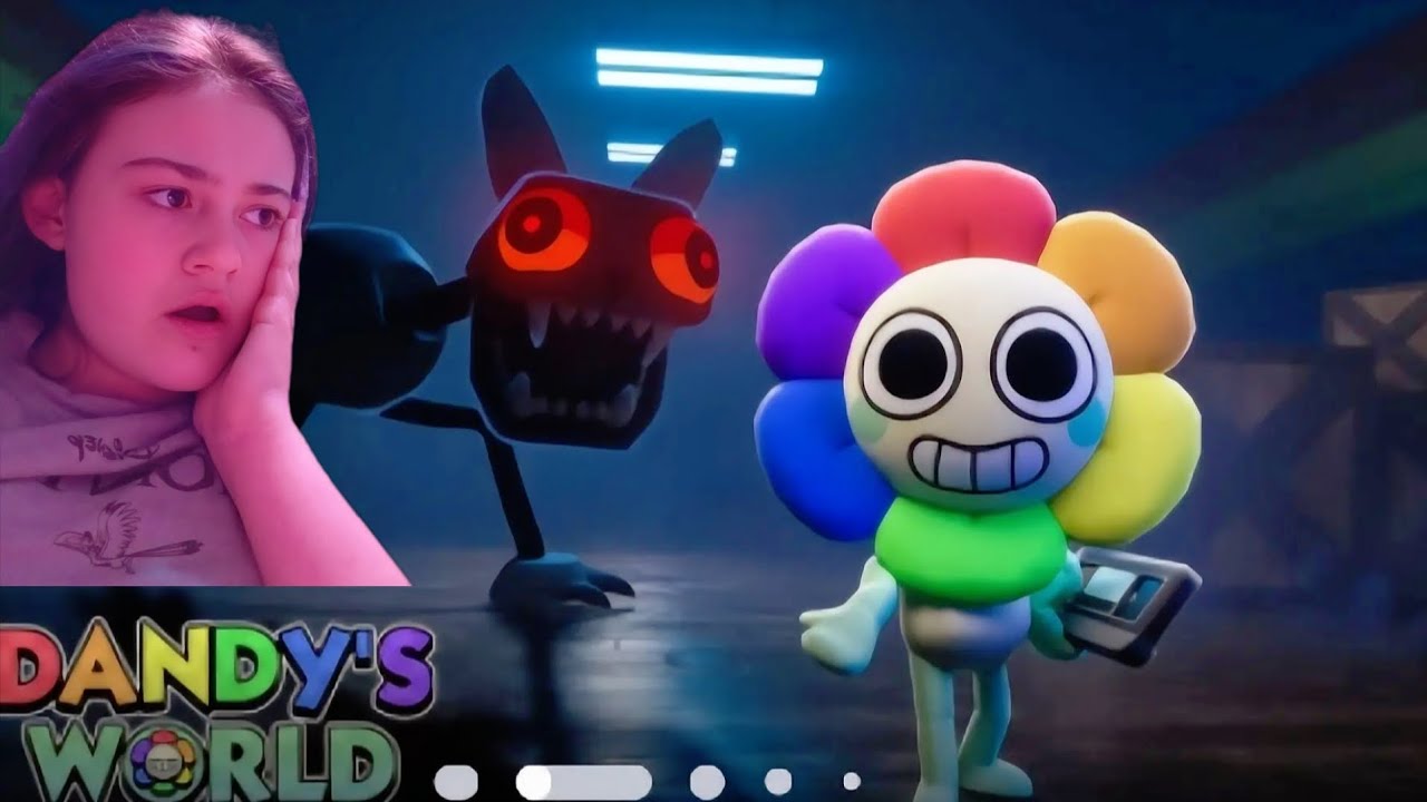 Playing dandys world for the first time!! - YouTube