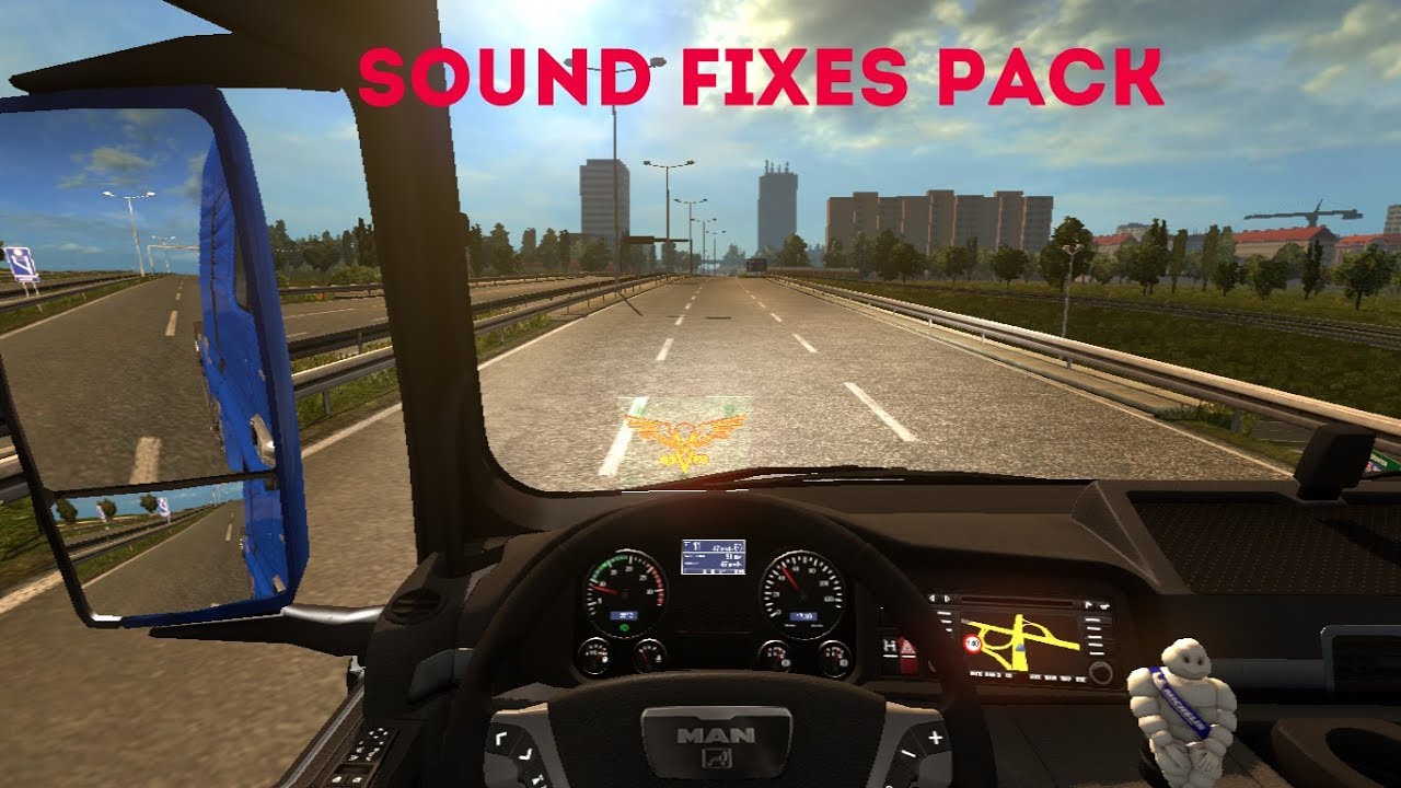 Euro Truck Simulator 2 Обзор мода (Sound Fixes Pack) Очень полезный