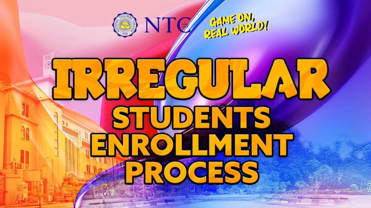 NEW Enrollment Process for Irregular Student - YouTube