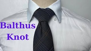 How to tie a Balthus tie? How to tie a Balthus tie. Gentleman's style.| Mr. Tip1987