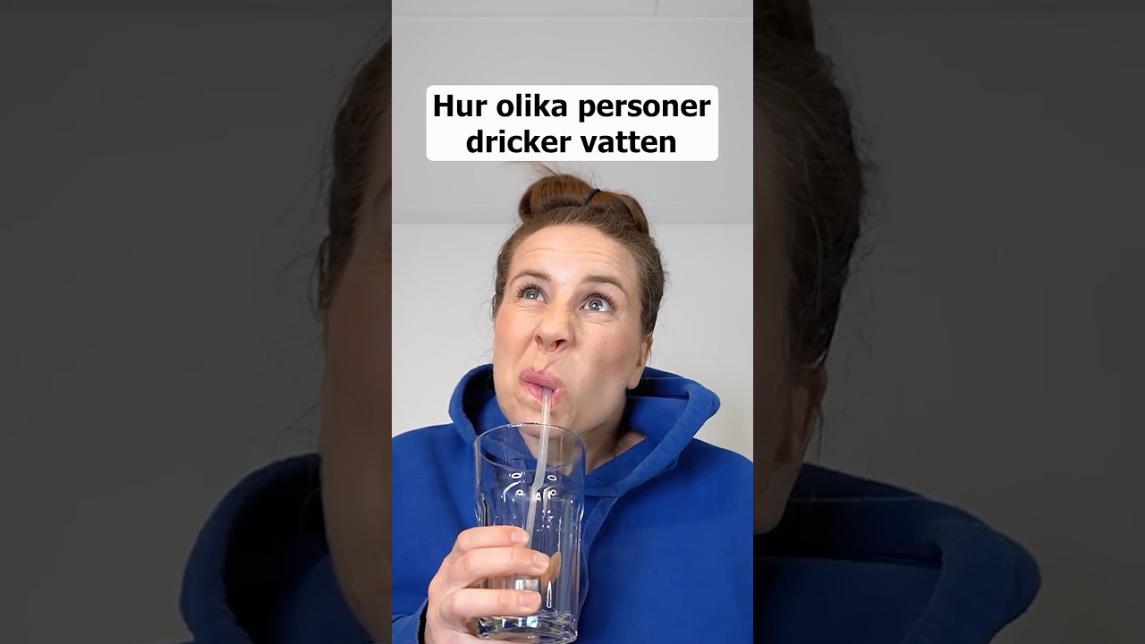 Reklam för @airup. Vilken typ är du? 😅 Glöm inte att dricka tillräckligt med vatten i sommar 🫶