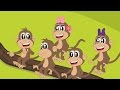 Five little monkeys jumping on the bed nursery rhyme