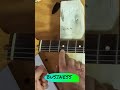The Guitar Business Card Hack #guitar #guitarrepair #shorts