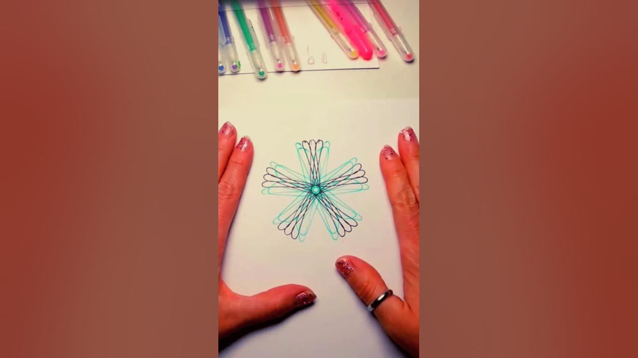 Spirograph Lesson - Learn how to Spirograph - Part 1 - Beginners Guide #art  #tutorial #howtodraw 