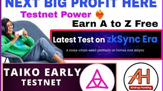 😱 Taiko Alpha-2 Testnet & SpaceFI Latest Testnet | zkSync Era Testnet potential Reward 🤑