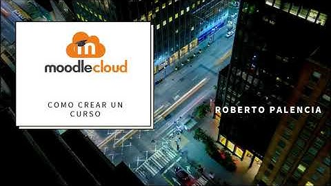 Creación de curso en Moodle Cloud y edición de texto e imágenes