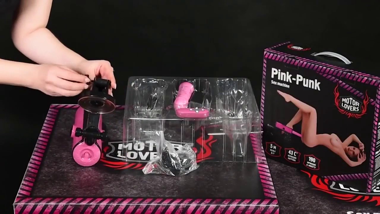 Обзор Секс машина Pink Punk, Motorlovers, Abs, розовый, 22 см