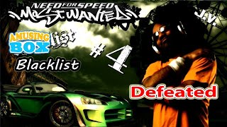 Need for Speed: Most Wanted | Defeated Blacklist 4 JV