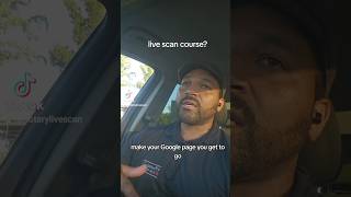 live scan course? #business #california #fingerprint #livescan #livescanfingerprint