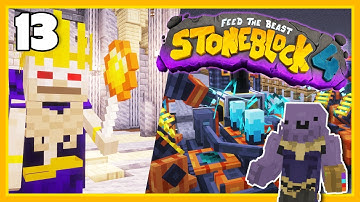 Stoneblock 4 Minecraft Modpack EP 13 | TWILIGHT VAULT CONFUSION & BASE AUTOMATION