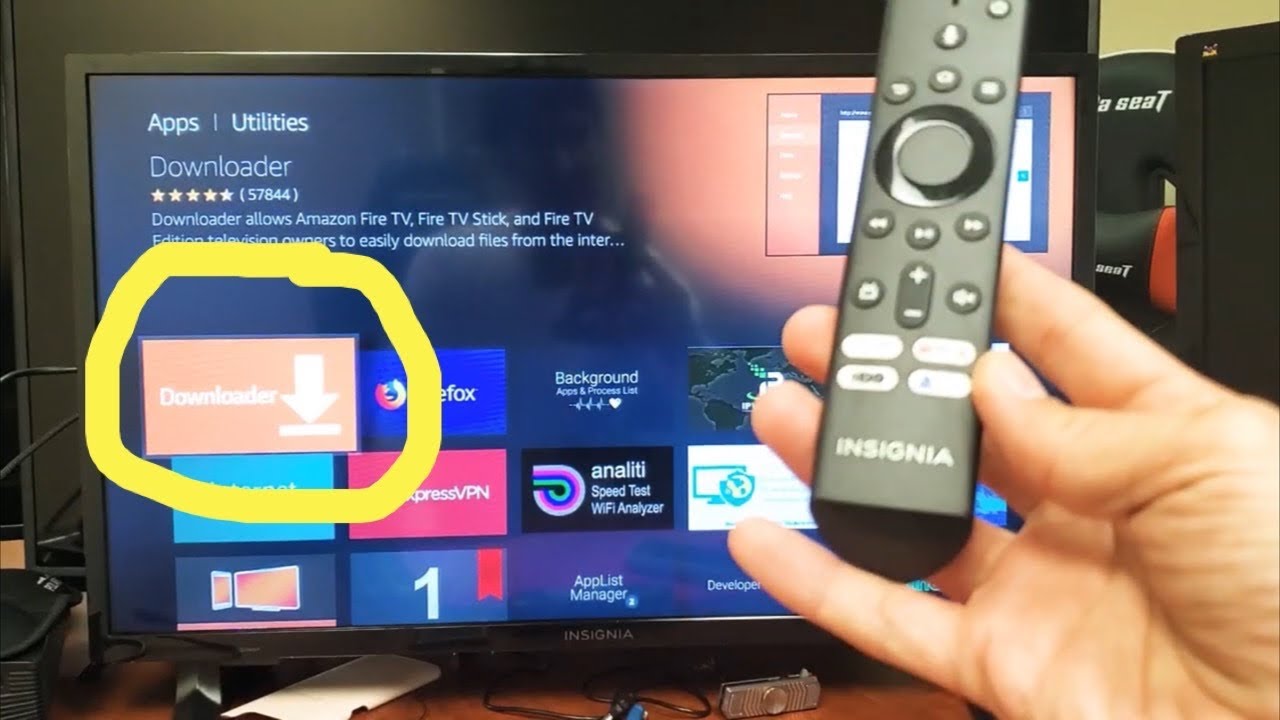 Insignia Smart Tv How To Download Downloader To Install Apps Smart Tv Fire Tv Stick Tv