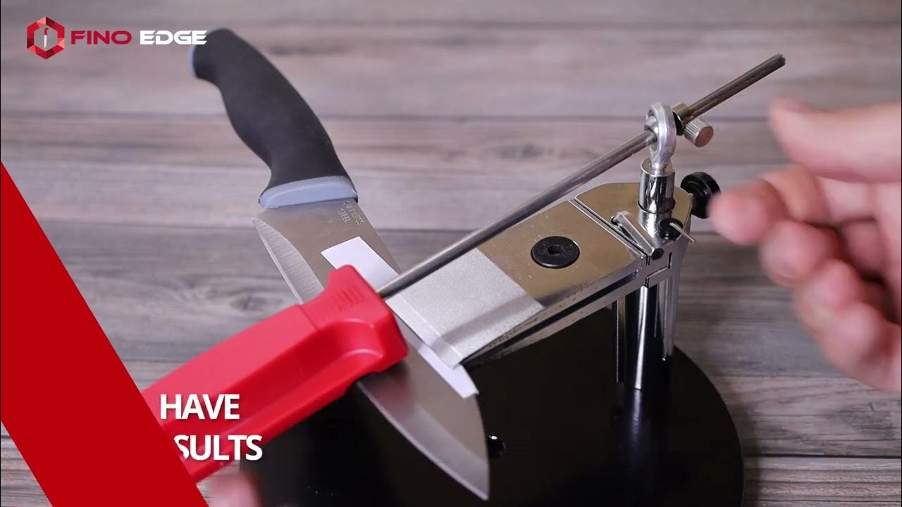 Fino Edge Knife Sharpening System Use YouTube