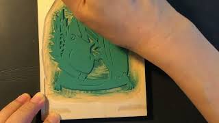 2024 辰年 木版画 年賀状 Woodcut New Year Card The Year of The Dragon 2024 [Tiny Gallery]