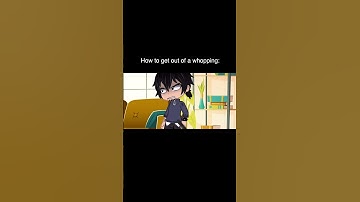How To Get Out Of A Whopping | Gacha Life Reacts To